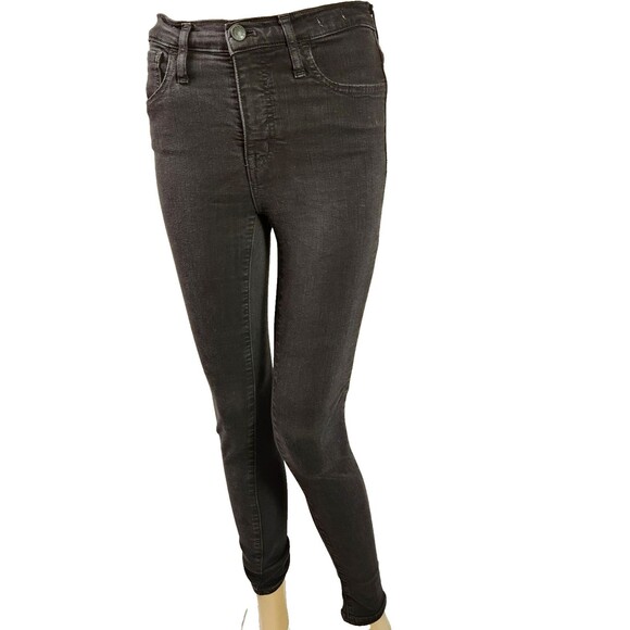 Madewell Roadtripper Bennet Black Skinny Jeans Women's Size 25 - Picture 1 of 8